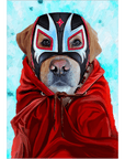 'El Luchador' Personalized Dog Poster