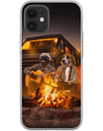 'The Campers' Personalized 2 Pet Phone Case