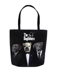 'The Dogfathers' Personalized 3 Pet Tote Bag