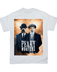 'Peaky Woofers' Personalized 2 Pet T-Shirt