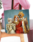 Bolsa de mano personalizada para 3 mascotas 'La Familia Real'