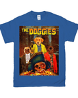 Camiseta personalizada con 3 mascotas 'The Doggies'