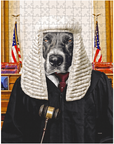 'The Judge' Personalized Pet Puzzle