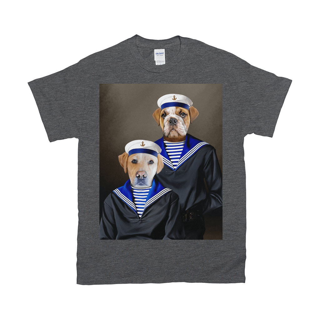 Camiseta personalizada con 2 mascotas &#39;Los Marineros&#39;