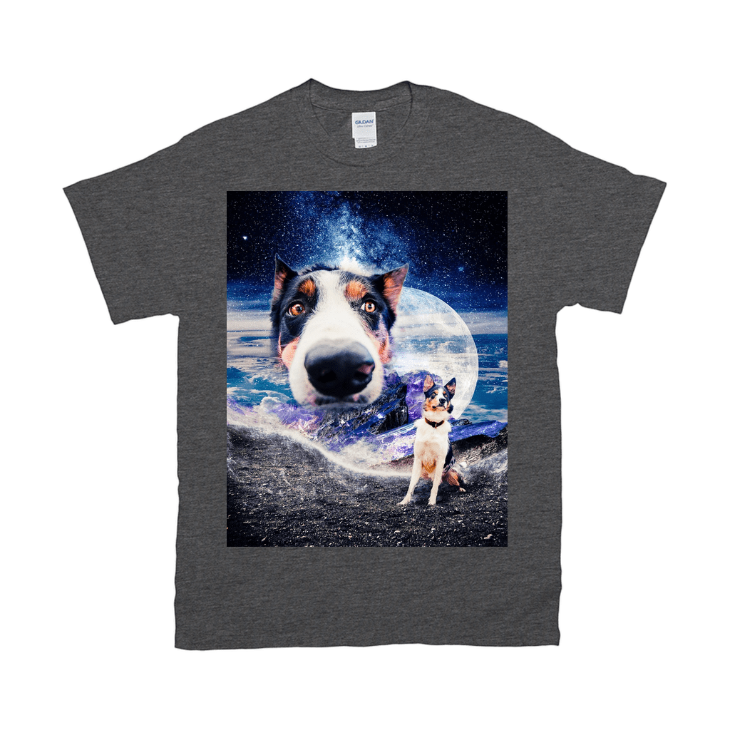 &#39;Doggo In Space&#39; Personalized Pet T-Shirt
