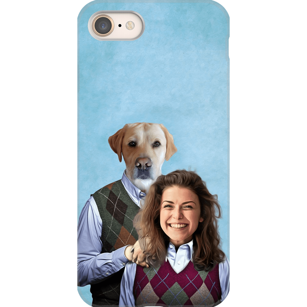 'Step Doggo & Human(Female)' Personalized Phone Case – doggovinci