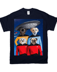 Camiseta personalizada para 4 mascotas 'Doggo-Trek'