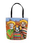 '3 Amigos' Personalized 3 Pet Tote Bag
