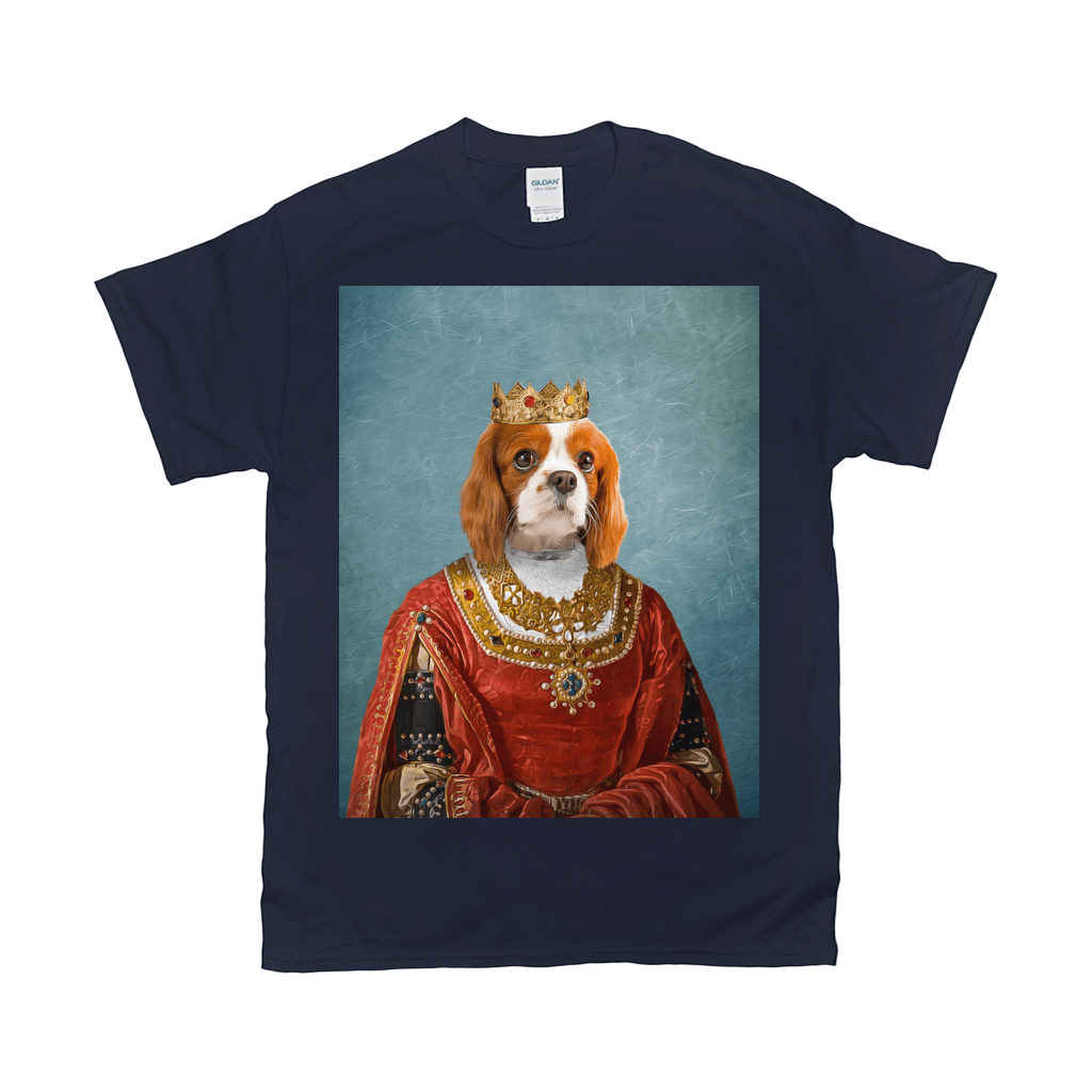Camiseta personalizada para mascota &#39;La Reina&#39;
