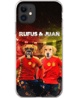 'Spain Doggos' Personalized 2 Pet Phone Case