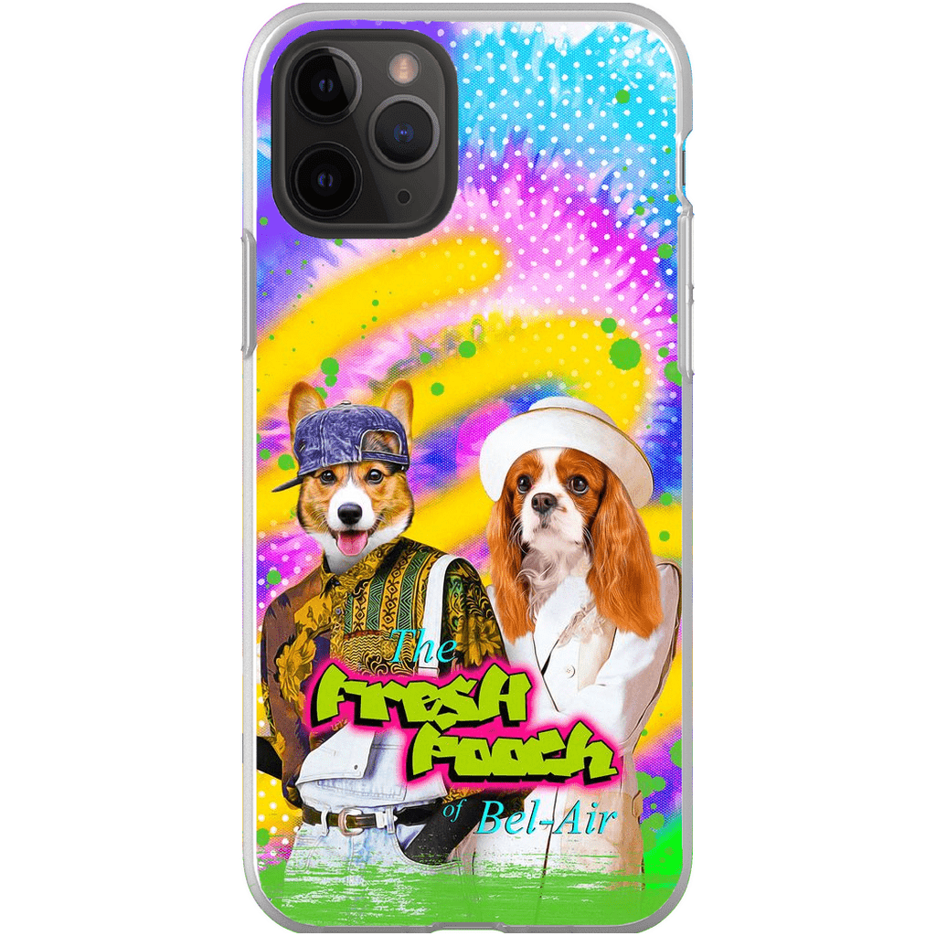 &#39;The Fresh Pooch&#39; Personalized 2 Pet Phone Case