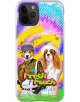 'The Fresh Pooch' Personalized 2 Pet Phone Case