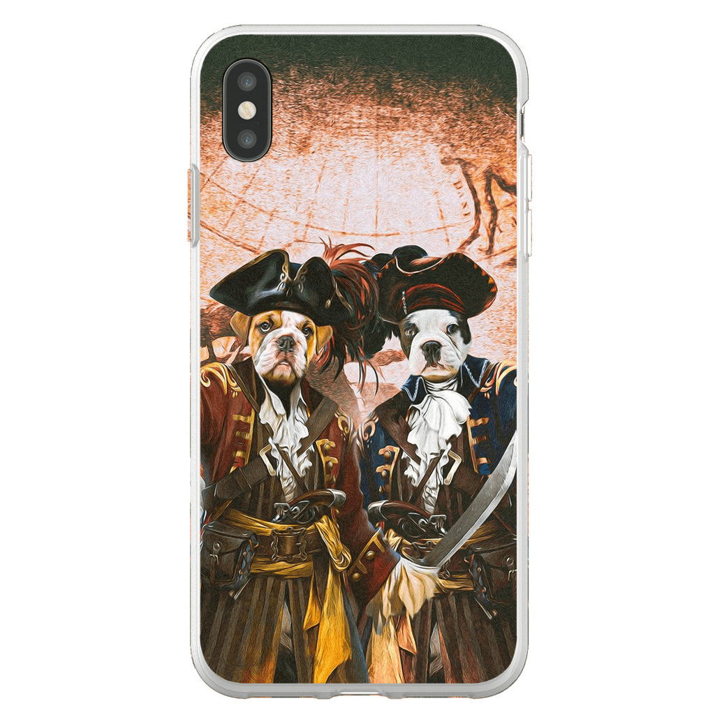 &#39;The Pirates&#39; Personalized 2 Pet Phone Case