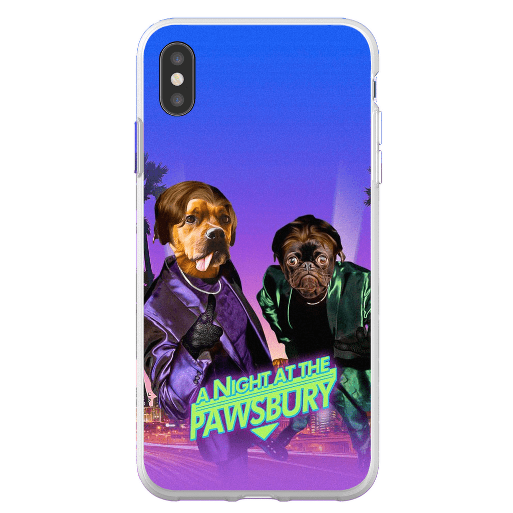 &#39;A Night at the Pawsbury&#39; Personalized 2 Pet Phone Case