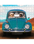 'The Beetle' Personalized 2 Pet Puzzle