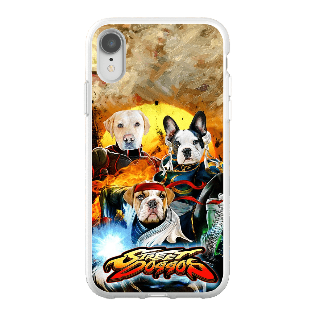 &#39;Street Doggos&#39; Personalized 3 Pet Phone Case