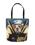'The Marine' Personalized Tote Bag