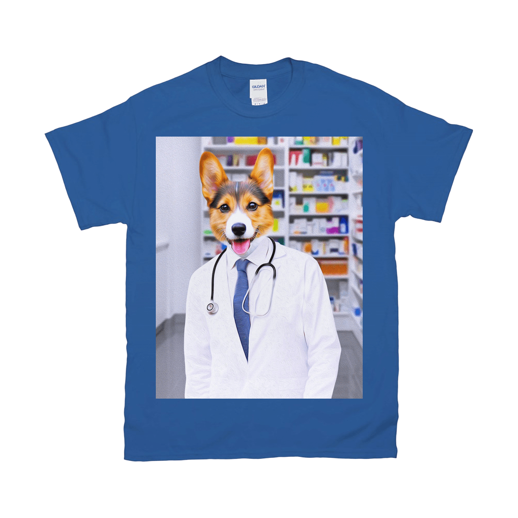 &#39;The Pharmacist&#39; Personalized Pet T-Shirt