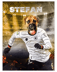 'Germany Doggos Soccer' Personalized Pet Poster