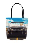 'The Classic Woofstang' Personalized Tote Bag