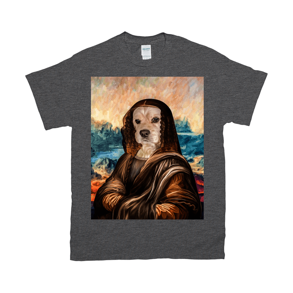 Camiseta personalizada para mascotas &#39;Dogga Lisa&#39; 