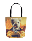 'Barking Bad' Personalized Tote Bag