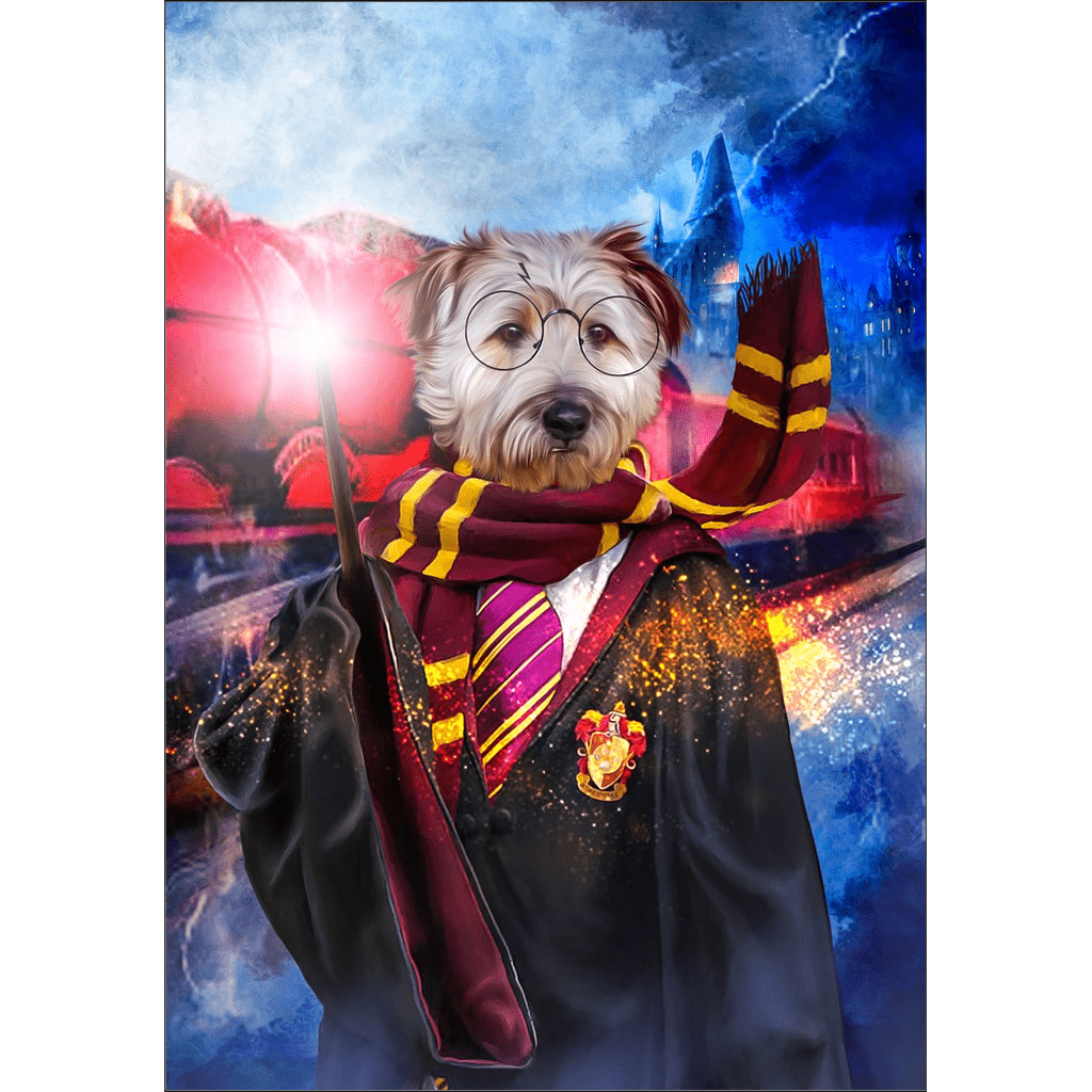'Harry Dogger' Personalized Dog Poster