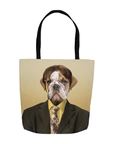 Bolsa de tela personalizada para mascotas 'Dwight Woofer'
