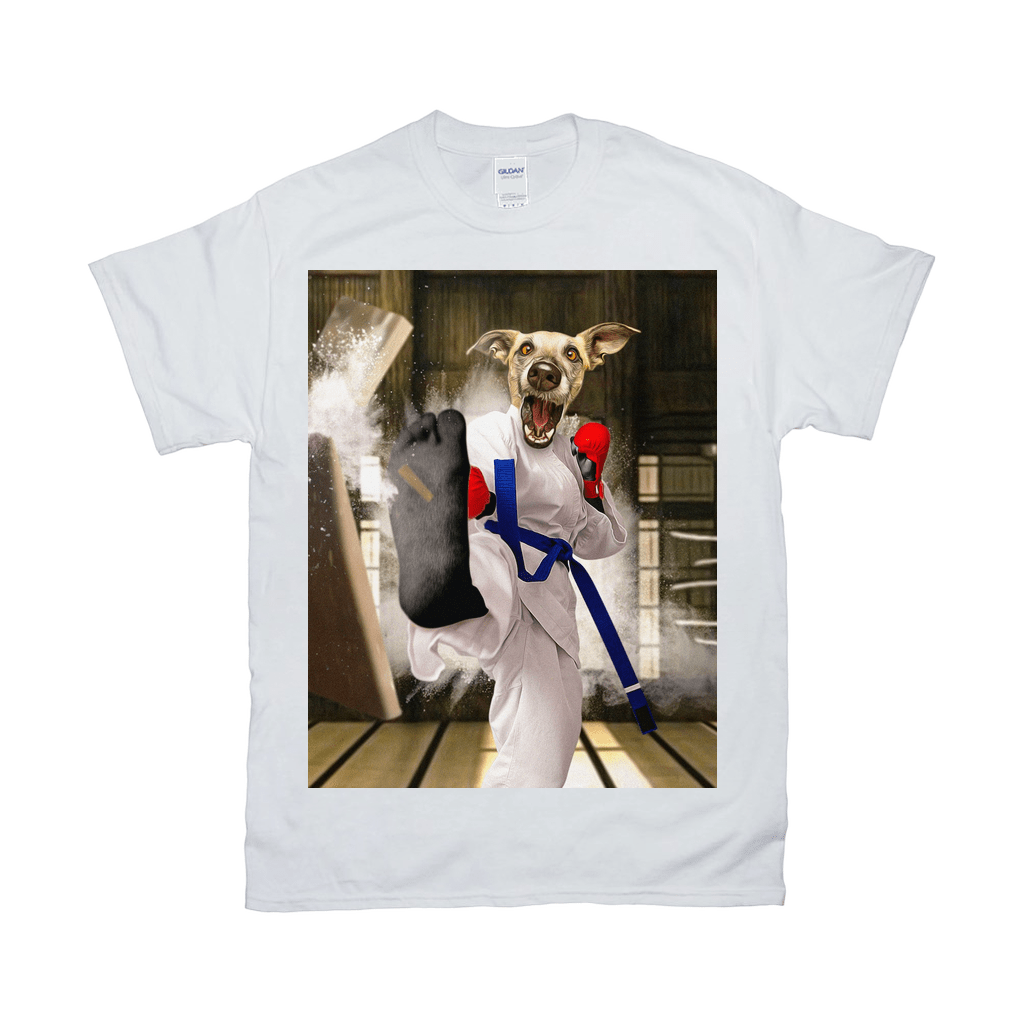 &#39;Taekwondogg&#39; Personalized Pet T-Shirt