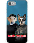 'Trailer Park Dogs 1' Personalized 2 Pets Phone Case