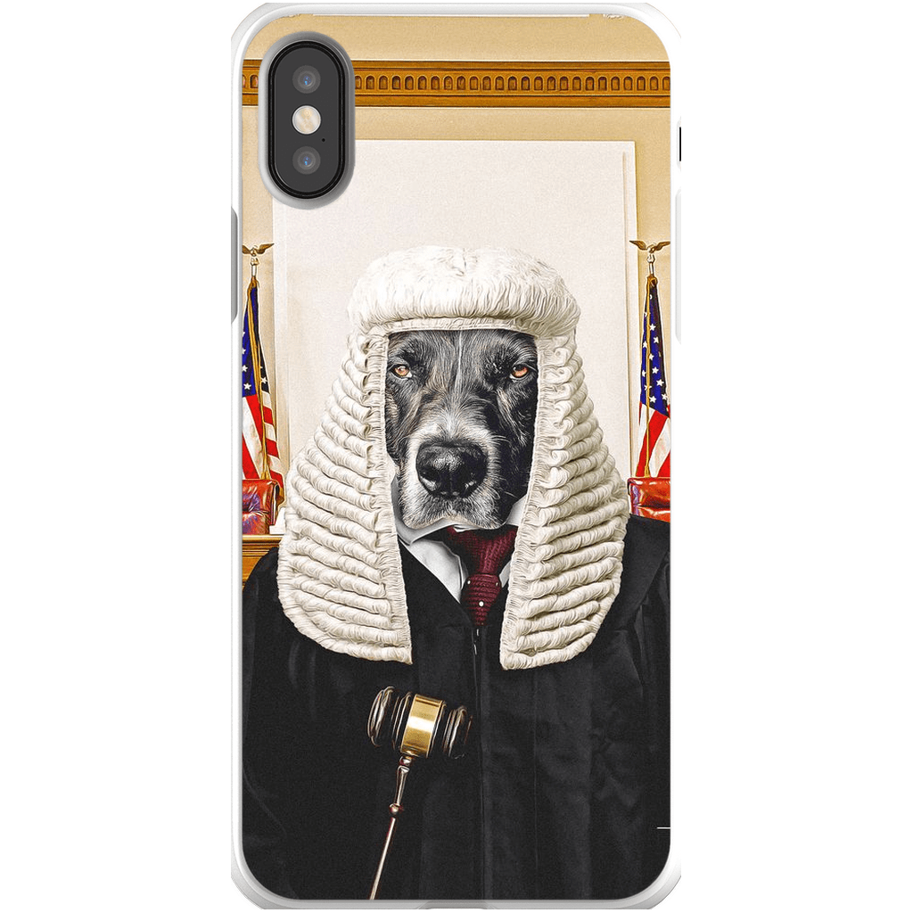 &#39;The Judge&#39; Personalized Phone Case