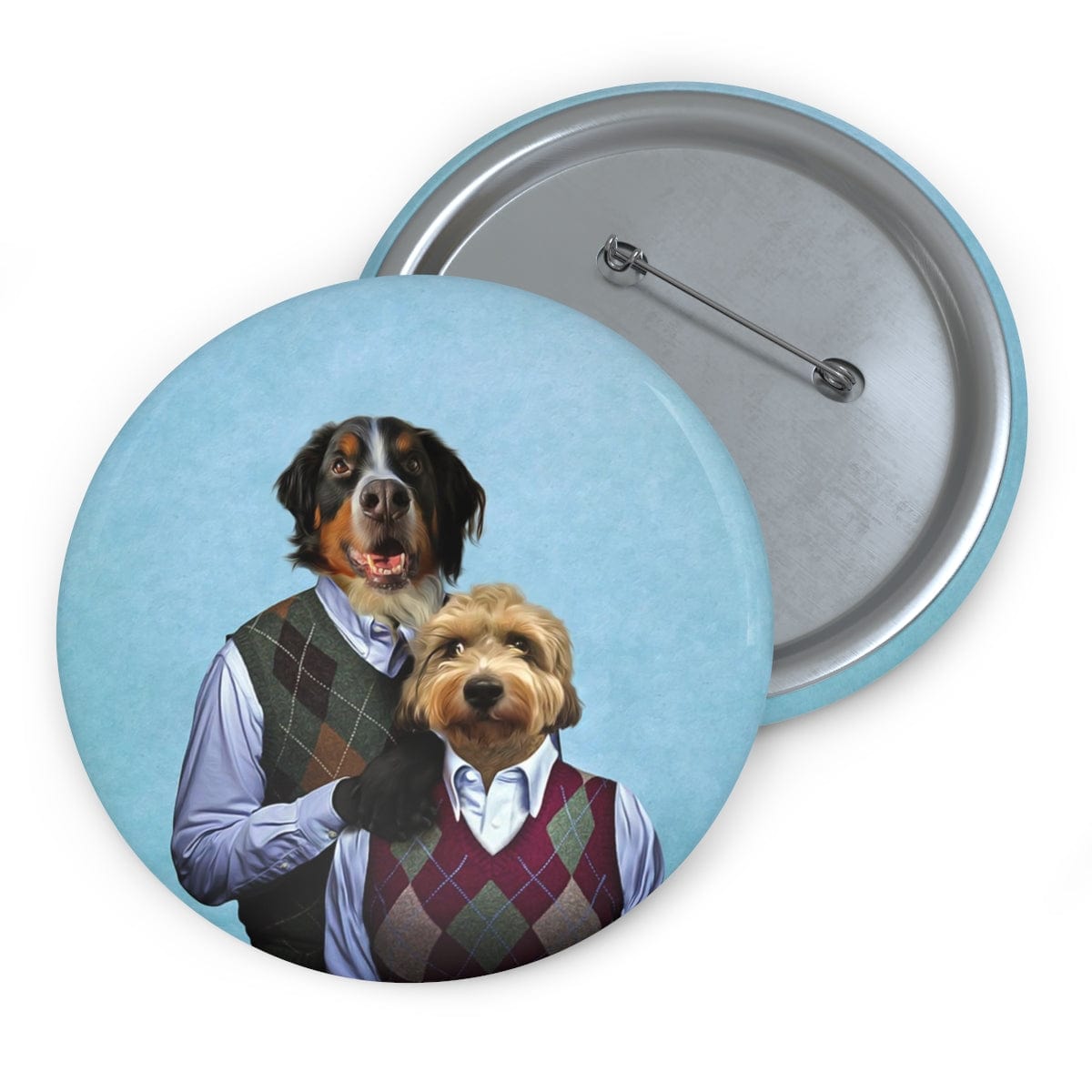 Paso Doggo y Doggette Pin personalizado 2 mascota 
