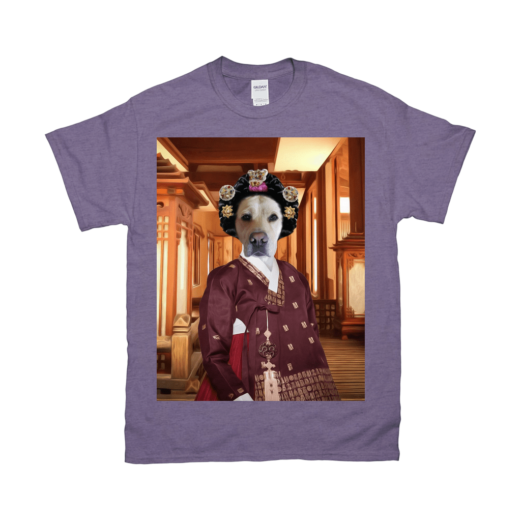 Camiseta personalizada para mascotas &#39;La emperatriz asiática&#39; 