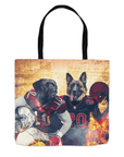 'Arizona Doggos' Personalized 2 Pet Tote Bag