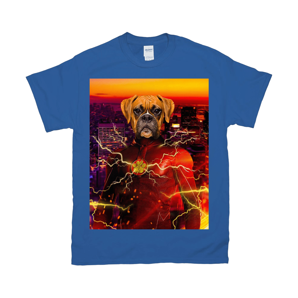 &#39;Flash Doggo&#39; Personalized Pet T-Shirt