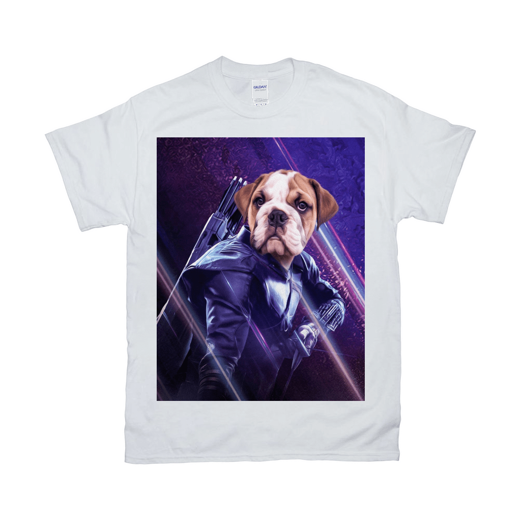 Camiseta personalizada para mascotas &#39;Hawkeye Doggo&#39; 