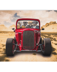 'The Hot Rod' Personalized 4 Pet Blanket