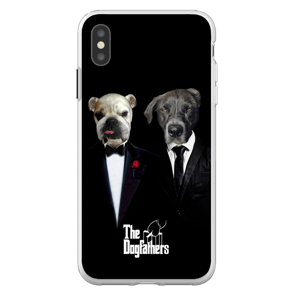 &#39;The Dogfathers&#39; Personalized 2 Pet Phone Case