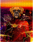 Rompecabezas personalizado para mascotas 'Flash Doggo'