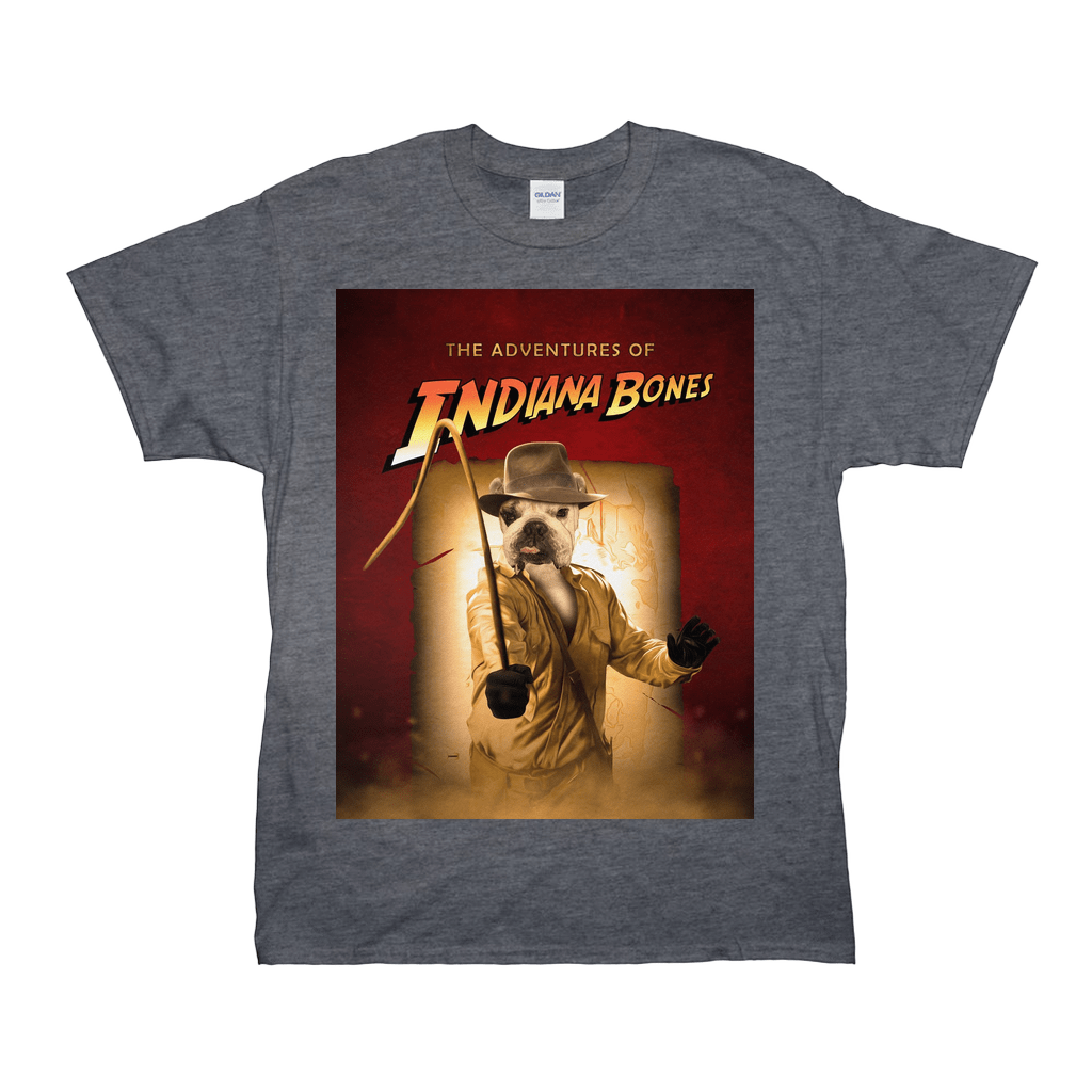 &#39;The Indiana Bones &#39; Personalized Pet T-Shirt