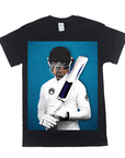 Camiseta personalizada para mascotas 'El jugador de críquet' 
