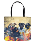 'Pittsburgh Doggos' Personalized 2 Pet Tote Bag