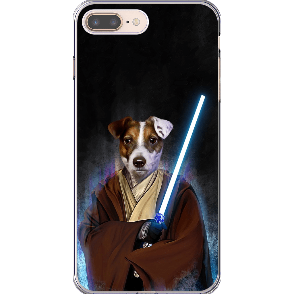 Funda para móvil personalizada &#39;Doggo-Jedi&#39;