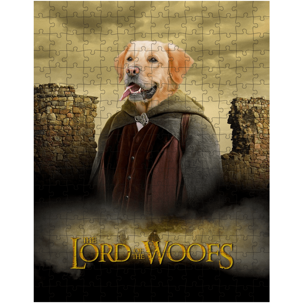 &#39;Lord of the Woofs&#39; Personalized Pet Puzzle