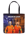 'Holland Doggos' Personalized 2 Pet Tote Bag