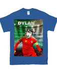 'Wales Doggos Soccer' Personalized Pet T-Shirt