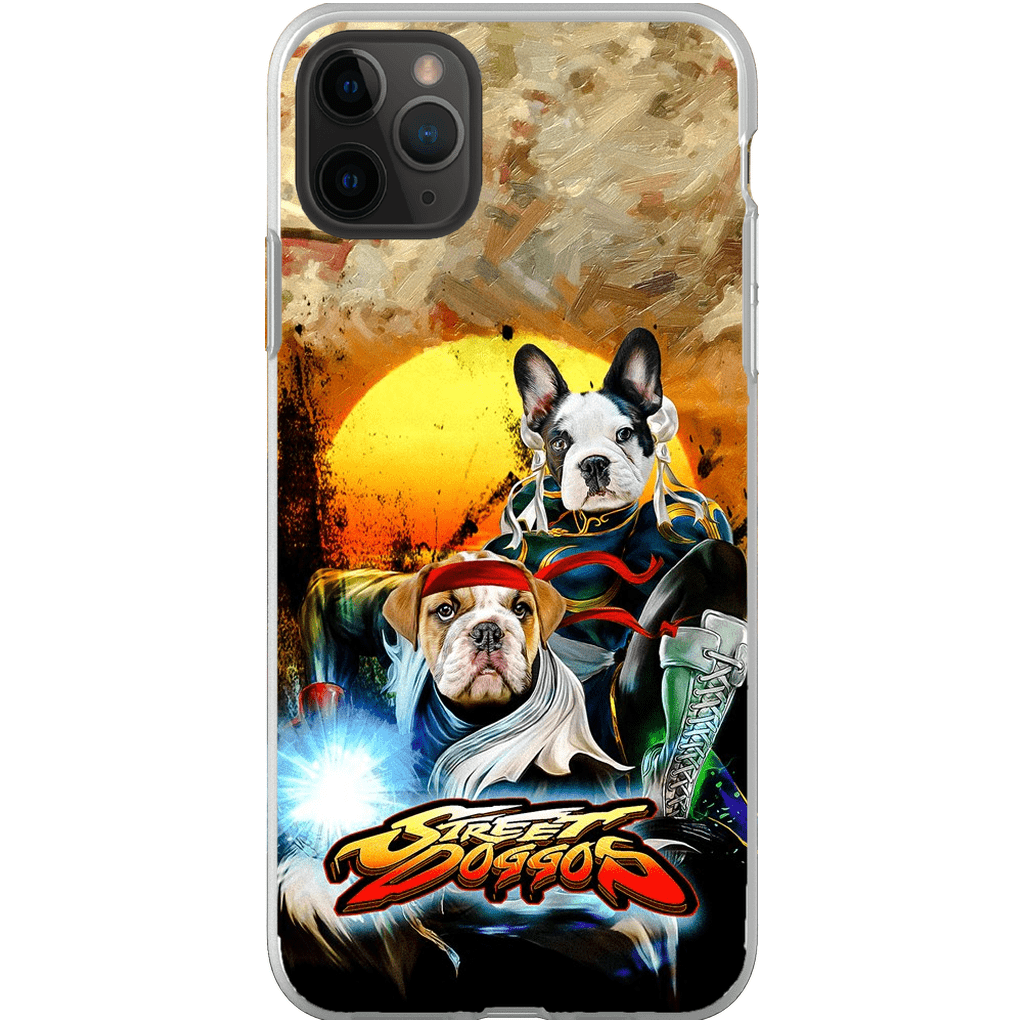 &#39;Street Doggos 2&#39; Funda personalizada para teléfono con 2 mascotas