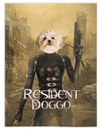 Manta personalizada para mascotas 'Resident Doggo'