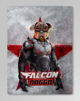 Manta personalizada para mascotas 'Falcon Doggo' 