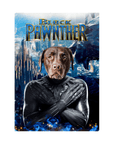 'Black Pawnther' Personalized Pet Standing Canvas
